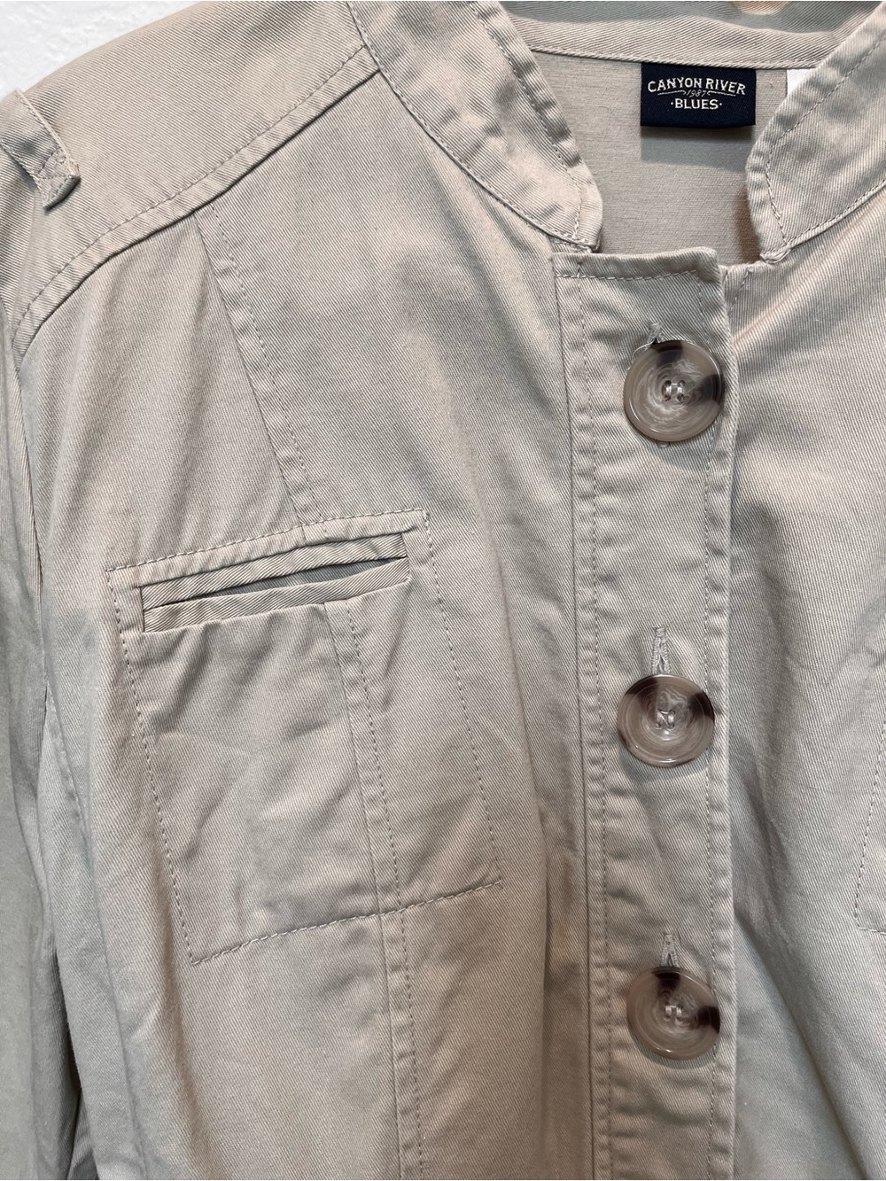 Canyon River Blues Tan Utility Belted Jacket
